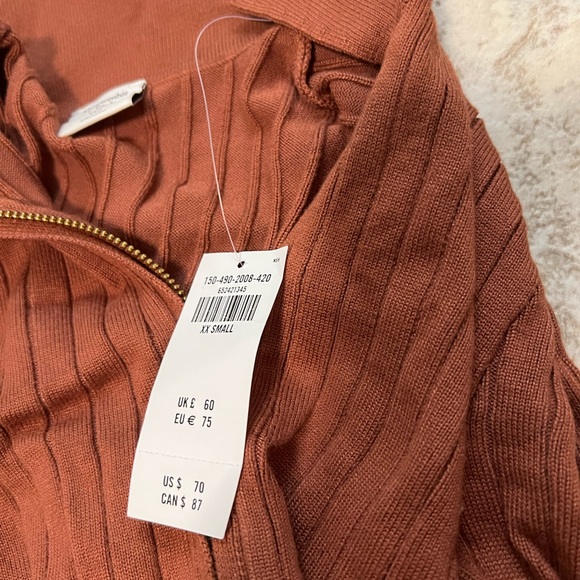 Abercrombie slim zip up polo - Picture 3 of 3